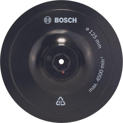Bosch - Steunschijf met klithechtsysteem 125 mm, 8 mm
