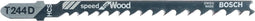 Bosch T244D decoupeerzaagblad