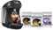 BOSCH Tassimo HAPPY machine (zwart) + 3 pakken T-Discs aangeboden