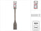 Bosch Tegelbeitel SDS - max 300 x 50 mm - Geschikt voor Bosch boorhamer