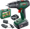 Bosch UniversalDrill 18 Accuschroefboormachine - Met 2x 18 V accu en lader - In koffer