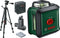 Bosch UniversalLevel 360° Premium Lijnlaser - Met statief, opbergtas, batterijen en universele houder