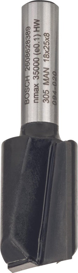 Bosch - Vingerfrezen 8 mm, D1 18 mm, L 25 mm, G 56 mm