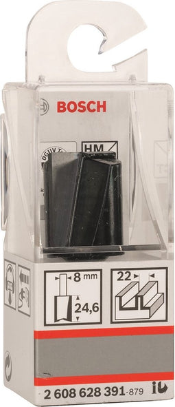 Bosch - Vingerfrezen 8 mm, D1 22 mm, L 25 mm, G 56 mm
