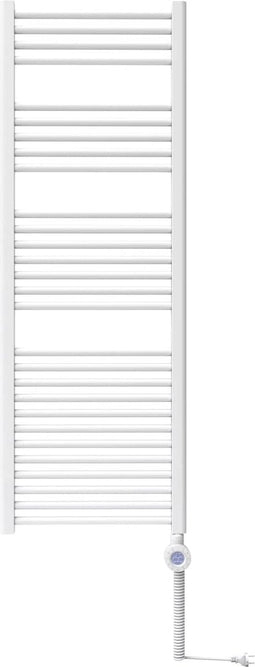 Bosch - Warmtestraler, Heat Radiator 4500 - Elektrische badkamerverwarming, afmetingen 1420x600 mm, 900 Watt, met handdoekhouder en ingebouwde thermostaat, wit