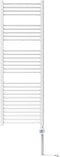 Bosch - Warmtestraler, Heat Radiator 4500 - Elektrische badkamerverwarming, afmetingen 1420x600 mm, 900 Watt, met handdoekhouder en ingebouwde thermostaat, wit