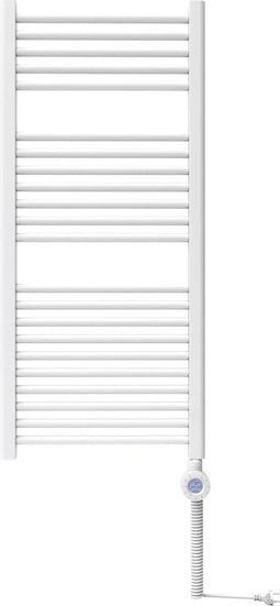 Bosch - Warmtestraler, Heat Radiator 4500 - Elektrische badkamerverwarming, afmetingen 1110x600 mm, 600 Watt, met handdoekhouder en ingebouwde thermostaat, wit