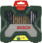 Bosch X-Line Boorset - 30-delig - Titanium Plus Serie - Voor hout, metaal en steen