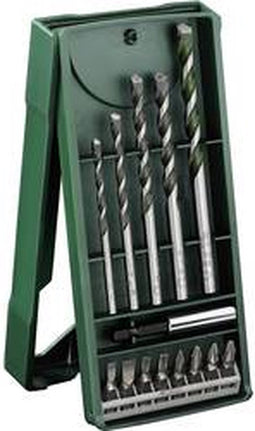 Bosch X-Line borenset - 14-delig - Voor hout, metaal en steen