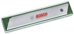 BOSH - Set van 10 afbreekmesjes 18 mm - Hoogwaardig SK5-staal, 7 afbreekonderdelen opbergkoffer