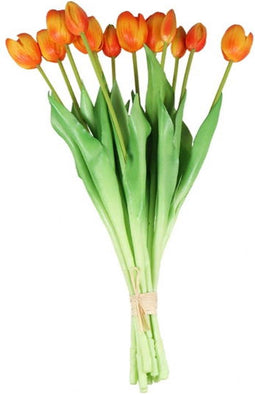 Bosje kunst tulpen de boet 12x, oranje