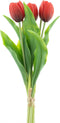 Bosje kunst tulpen Holland Sally X5 red 36 cm