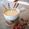 Boska Fondueset Bianco - Kaas fondue - voor 875 gram Kaas - 1,3 L