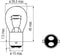 Bosma Lamp - 12V-25W - BAX15D