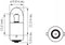 Bosma Lamp 6V-5W BA9S