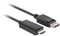 Lanberg CA-DPHD-11CC-0010-BK - DisplayPort (M) V1.1 - HDMI (M) 1m - Zwart