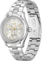 BOSS HB1502747 LIDA Dames Horloge - Mineraalglas - Staal - Zilverkleurig - 38 mm breed - Quartz - Vouw/Vlindersluiting - 3 ATM (spatwater)
