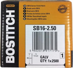 BOSTITCH Nagel 16 GAUGE gegalvaniseerd 1,6 x 64 mm