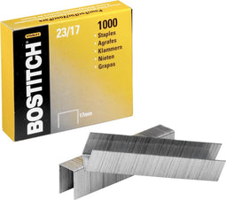 Bostitch nietjes 23-17-1M 17 mm verzinkt voor 00540 HD-23L17 HD-12F
