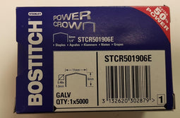 Bostitch nietjes STCR5019, 6 mm, doos van 5.000 nietjes