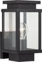 Boston Muurlamp Zwart met LED