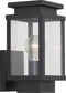 Boston Muurlamp Zwart met LED