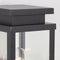 Boston Muurlamp Zwart met LED