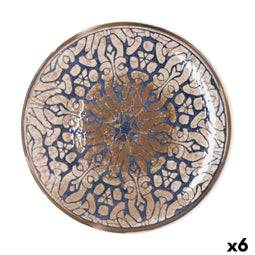 Bidasoa Deneb - Pizzabord - Stapelbaar Geschikt voor afwasmachine en magnetron - Bruin Ø 30 cm (6 stuks)