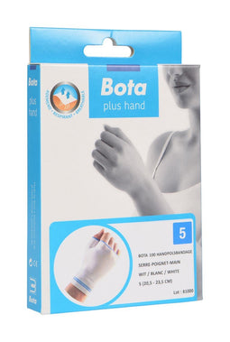 Bota Handpolsbandage 100 + duim wit 5 = 20,5 - 23,5 CM