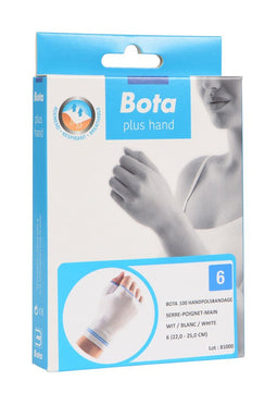 Bota Handpolsbandage 100 + duim wit 6 = 22,0 - 25,0 CM