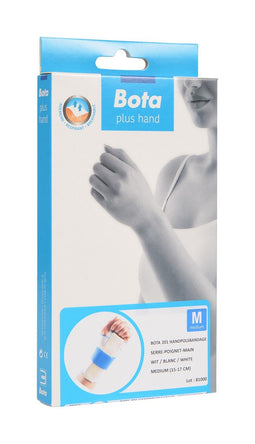 Bota Handpolsbandage 201 wit MEDIUM = 15-17 cm