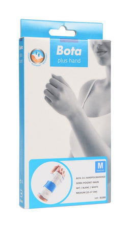Bota Handpolsbandage 211 wit MEDIUM = 15-17 cm