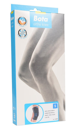 Bota ortho df 3200 - patella-correctie zwart 5 = 43 cm