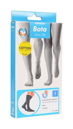 Bota Relax 280 katoen onder knie ad+p zwart/nero N 1 = 37/38