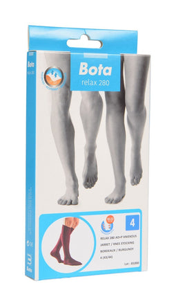 Bota Relax 280 onder knie ad+p bordeaux N 4 = 43/44