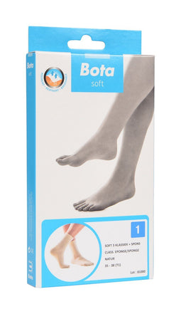Bota soft 3 klassiek + spons - natuur 35 - 38 (T1)