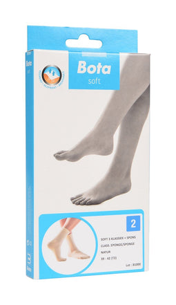 Bota soft 3 klassiek + spons - natuur 39 - 42 (T2)