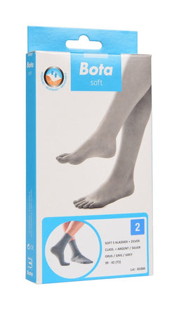 Bota soft 5 klassiek + zilver - grijs 39 - 42 (T2)