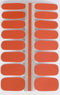 LAUED Nagelstickers - Nail Wraps - 16 Extreem Dunne Nagellak Stickers - Manicure Nail Art Folie - Creamy Red Beauty