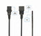 Cablexpert PC-186-VDE - Stroomkabel C13 - 1,8 m - zwart