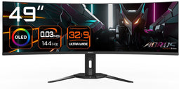 Gigabyte M27Q - Gaming Monitor - 27 inch QHD 170Hz 0.5ms - Curved OLED