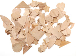 Bouhon mengeling stuk hout, set van 100 stuks