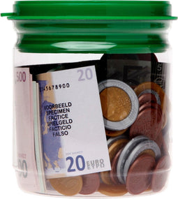 Bouhon schoolgeld, emmer met 190 stuks