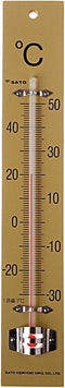 Bouhon thermometer 25 x 4 cm, hout