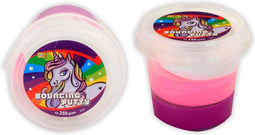 Bouncing Putty Eenhoorn Slijm - 250 gram - 3 kleuren - vanaf 3 jaar