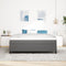 vidaXL - Bedframe - Lichtgrijs - 180x200 - cm - Corduroy - Stof