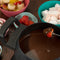 Bourgini Classic Fondue Deluxe - 8 Fonduevorkjes - Instelbare Temperatuur
