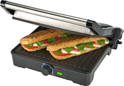Bourgini Classic - Panini grill - Tosti grill - Contactgrill - 2000W