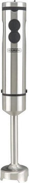 Bourgini Steel Hand Blender Set - Luxe Staafmixer Set - RVS