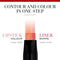 Bourjois Lip Duo Sculpt Liner & Lipstick - 02 Peach-Shake